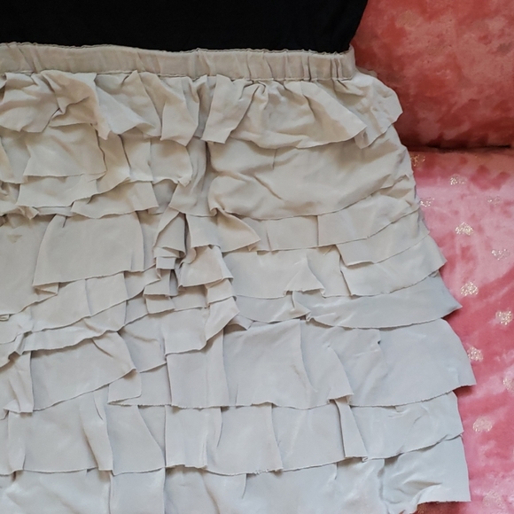 ♡INC Dress With Silk Ruffles Size PET Small♡ - Picture 4 of 5